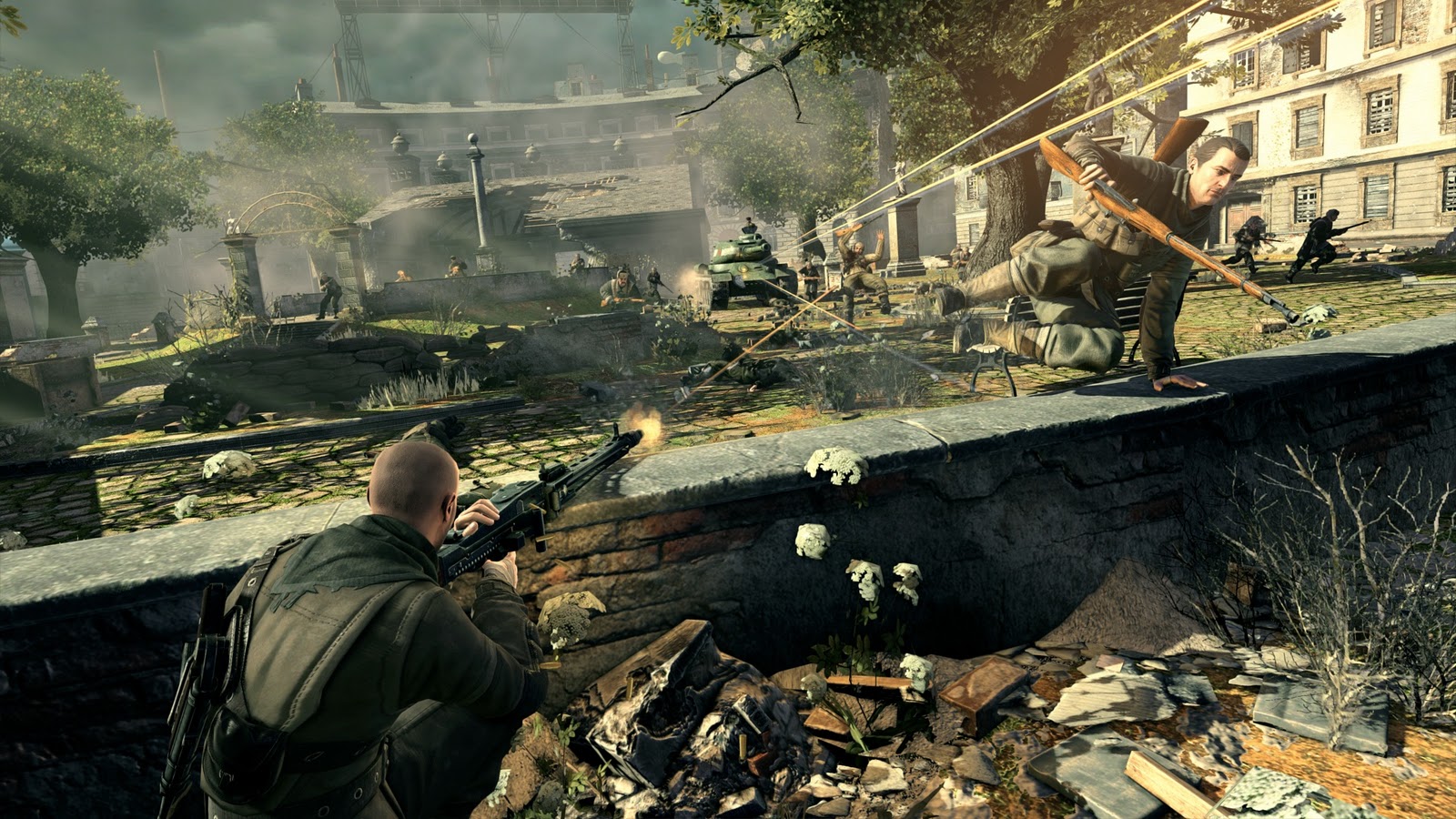 Sniper Elite 3 лагает, тормозит и низкий FPS: - Форум